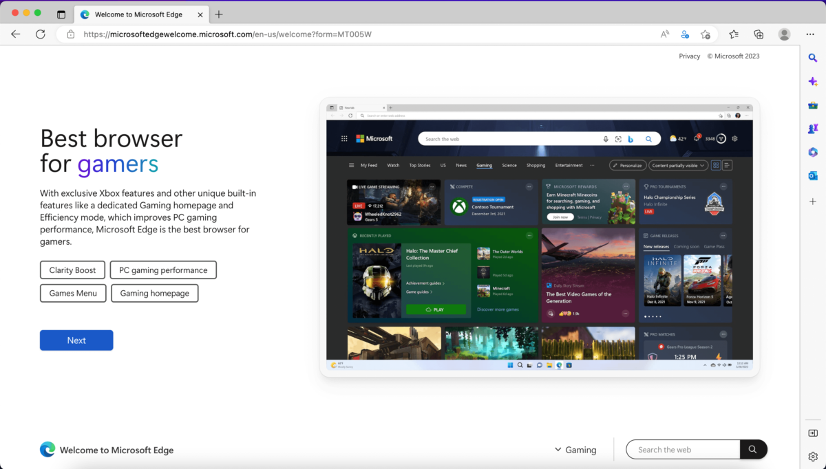 microsoft edge click next4