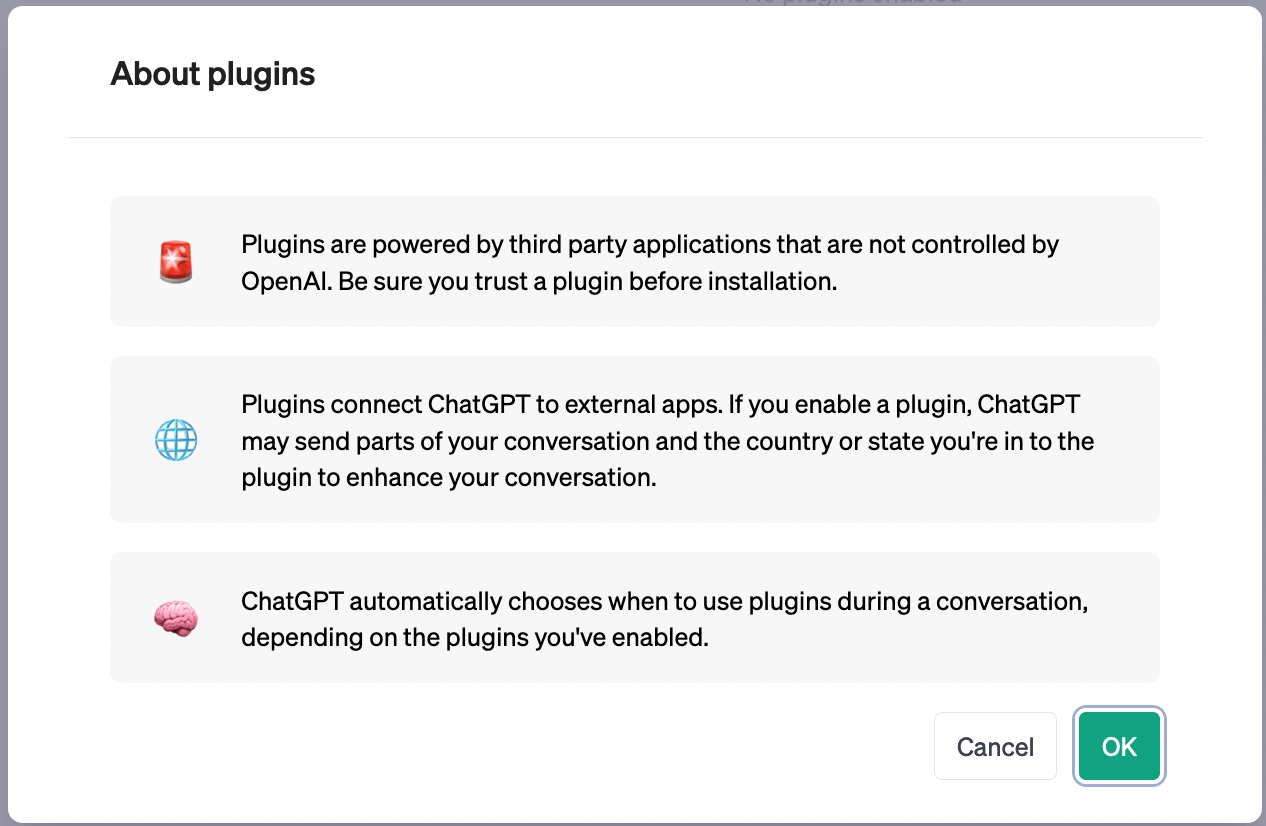 chatgpt about plugins