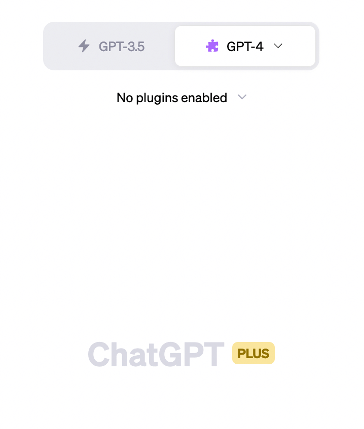 chatgpt no plugins enabled