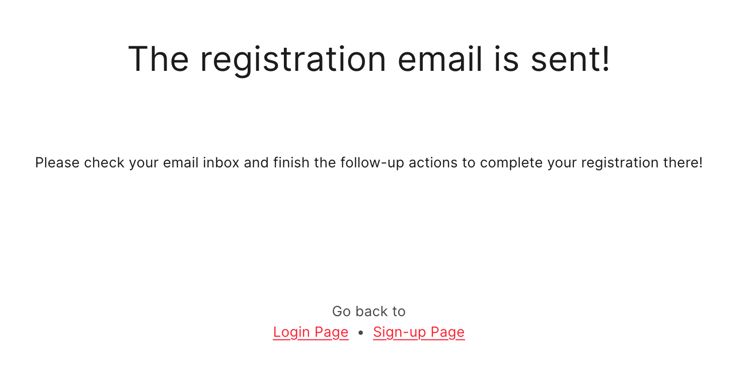 deeplearningai registration email sent