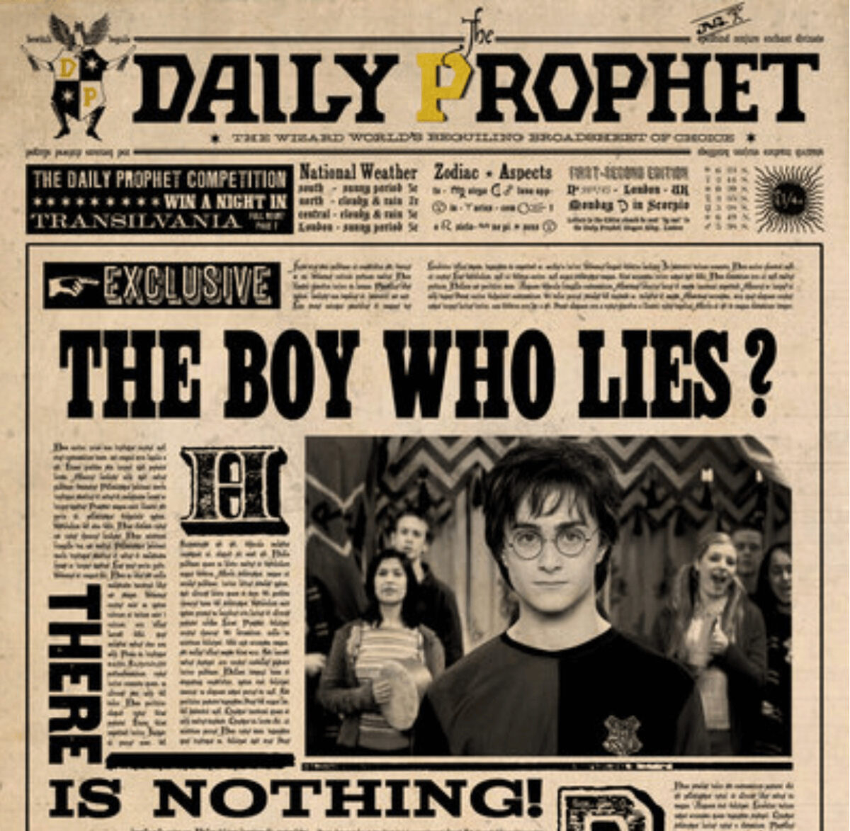 harry potter daily prophet