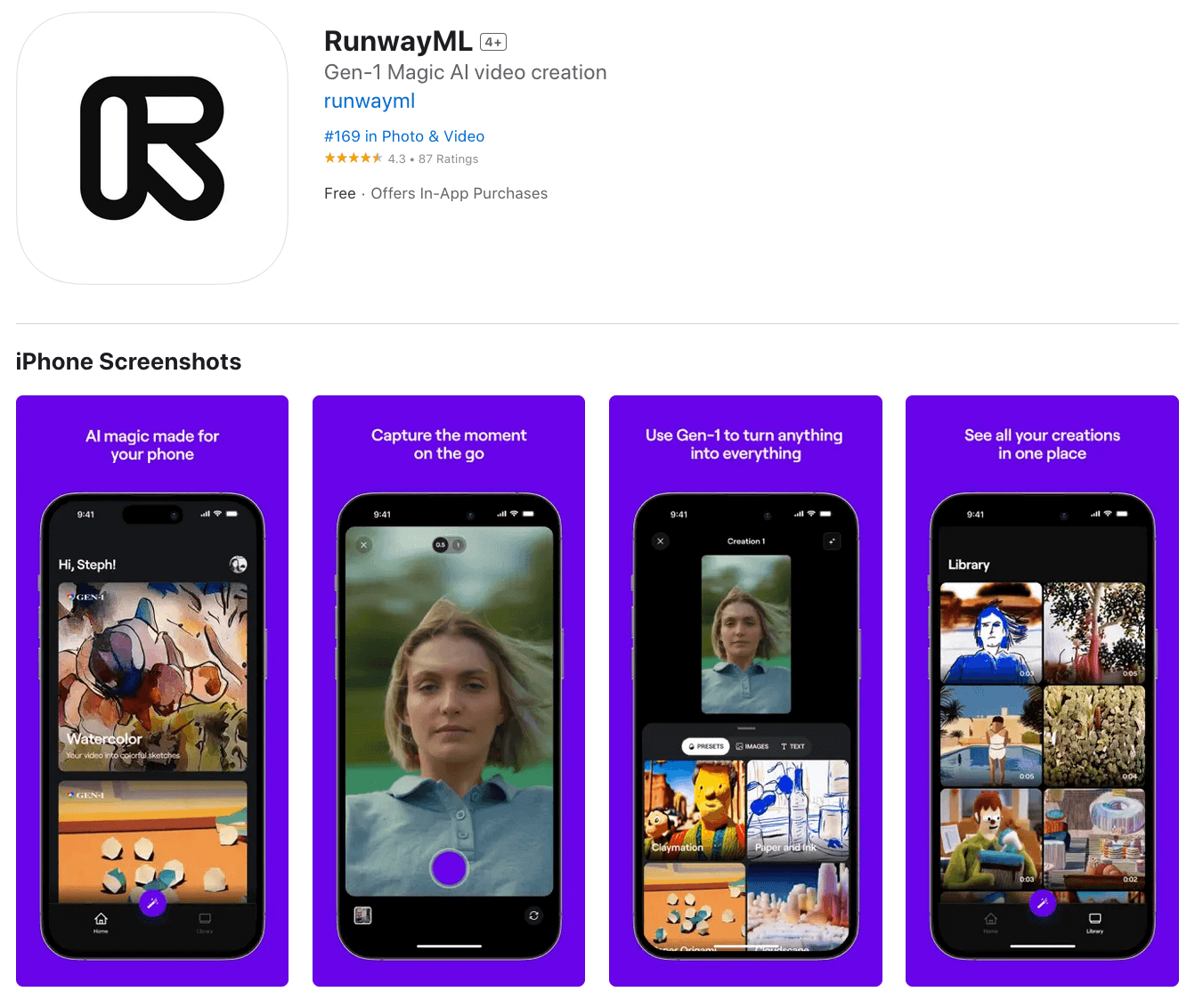 runway mobile app